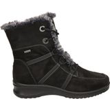 Ara - München - Dames Boot - Zwart - Textiel - Waterdicht - Gore-Tex
