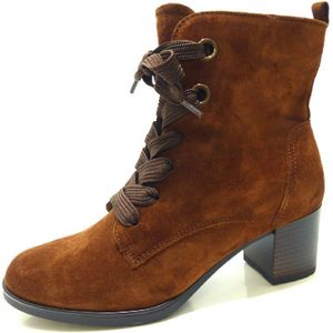 Ara - Enkellaarsjes - Zwart - Suède - Fleece Voering