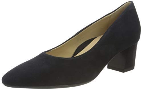 ARA - Londen - Pumps - Blauw - Nubuckleer - Synthetische Zool