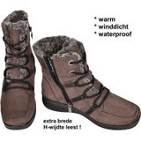 Ara - München-ST-GTX - Laarzen - Taupe - Suède-look - Waterdicht