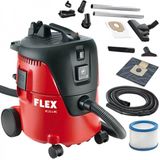 FLEX VC21 L MC Schuurstofzuiger 1250 Watt - 20 liter - Klasse L + accessoires