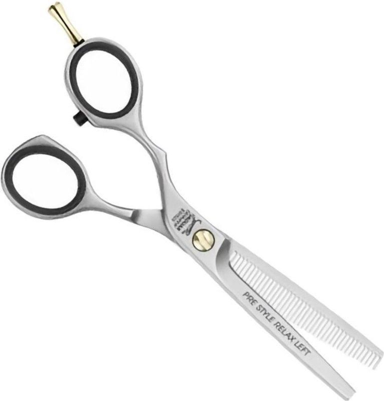 Kappersschaar - Effileerschaar - Linkshandig - Ergonomisch - 5,25 Inch