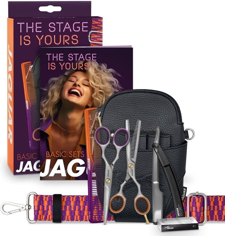 Jaguar - Basic Set Kappersscharen - Staal - 5.5inch + 5.5inch