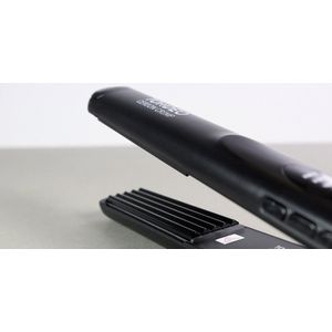 Tondeo - CERION - Haarstyler - Zwart - Keramische Platen 10 x 2,4 cm