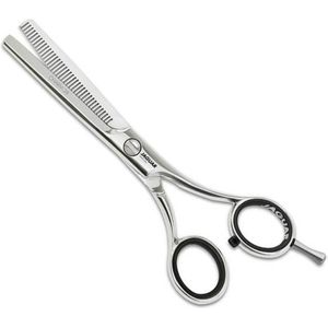 Jaguar - White Line Charm - Schaar - 38 Effileertanden - Item no.36555