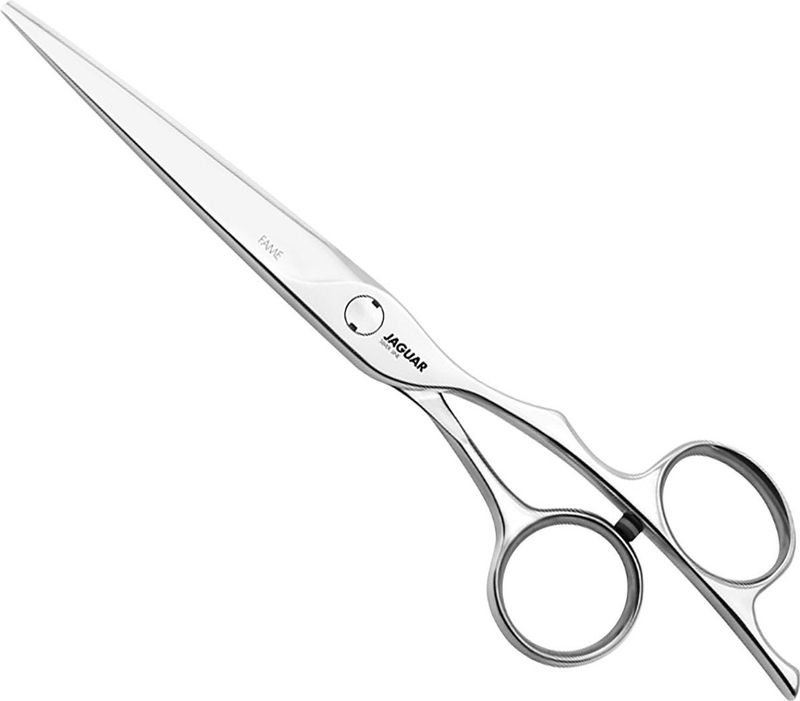Jaguar - Silver Line Fame - Kappersschaar - 5.5 Inch - Licht Convex Snijdbladen