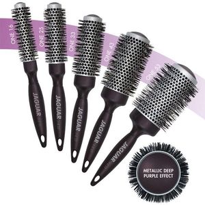 Jaguar - One-Series - Ronde Borstels - Metallic Deep Purple - Set van 5