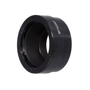 Novoflex Adapter voor Contax/Yashica lenzen, vierderte, zwart