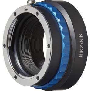 Novoflex - Adapter - Blauw - Zwart - Voor Nikon F-objectieven op Nikon Z-camera's