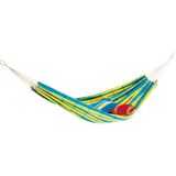 Amazonas Hängematte XL Hängematte Barbados - Klassische Hängematte für 2 Personen, Handgefertigt in Brasilien, recycelte Baumwolle