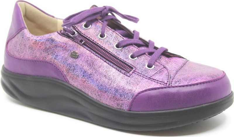 Finn Comfort - Hachiouji - Veterschoenen - Paars