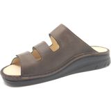 Finn Comfort - 01455 Mataro - Slippers - Bruin - Leer