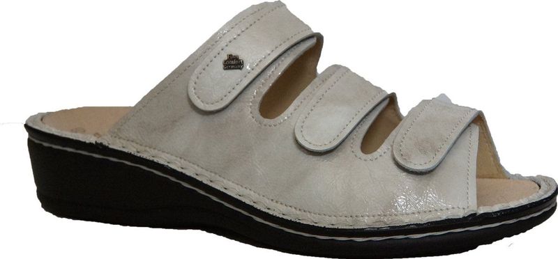 Finn Comfort - Gezondheidsslippers - Leer - Uitneembaar Voetbed