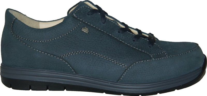 Finn Comfort - Osorno - Nette Schoenen - Blauw - Nubuck