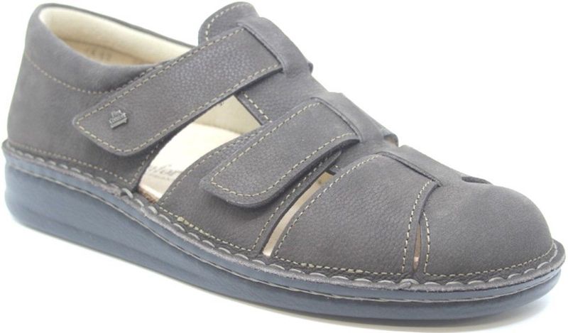 Finn Comfort - ATHOS - Slippers - Bruin - Leer