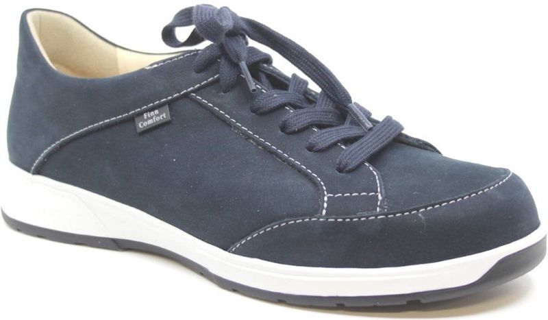Finn Comfort - Canvey - Sneaker - Blauw - Leer