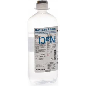 NaCl - 0,9% Ecoflac plus - Fysiologische Oplossing - 500ml