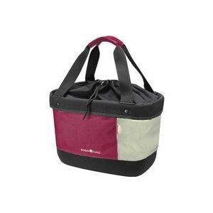 Klickfix Shopper Alingo Handlebar Bag Red Cream