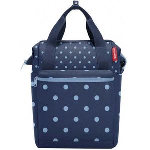 KLICKfix Fietstas Roomy GT 12L Mixed Dots Blue