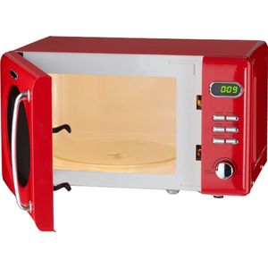 MW720 frw Mikrowelle rot retro 700Watt 20l nostalgie - Wolkenstein