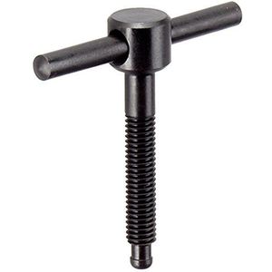 Erwin Halder Normteile Knevelschroeven, DIN 6304 met vaste knevel/zonder drukstuk, vorm E | d1=M20/l1=90 mm | 24490.0021