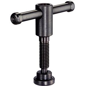 Erwin Halder Normteile Wipschroef DIN 6306 met drukknop vorm E D1 = M12 / L1 = 60 mm 24500.0113