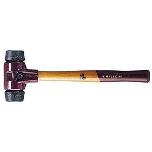 Halder SIMPLEX-hamer 50 rubber composiet TE SIMPL