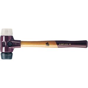 HALDER SIMPLEX Schonhammer Ø 60 mm Kopf: Gummi, Nylon