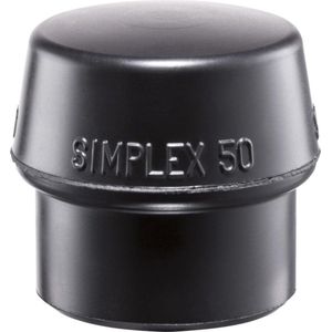 Kunststof hamerkop SIMPLEX rubber 80mm HALDER