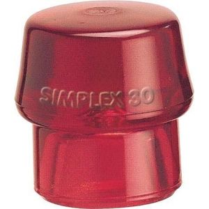 Simplex inzetstuk, plastic, rood | D = 30 mm | 3206.030