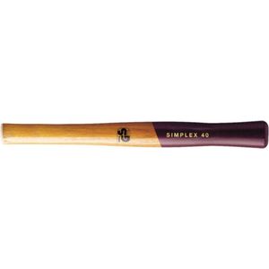 Halder Kunststofhamersteel | voor hoofd-d. 60 mm lengte 335 mm | acacia | 1 stuk - 3244.060 3244.060