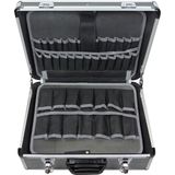 Gereedschapskoffer - Aluminium - Versterkte Uitvoering - Leeg - 45,5 x 35,5 x 16 cm