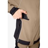 FHB Walter Softshell-Jack Wit-Antraciet maat S