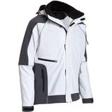 FHB Walter Softshell-Jack Wit-Antraciet maat S