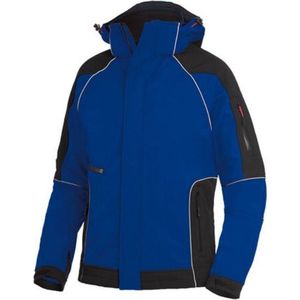 FHB Softshelljacke WALTER Größe L royal / schwarz - 78518-3620-L