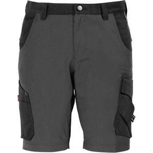 Korte werkbroeken FHB THEO Bermuda (Twill) Antraciet/Zwart