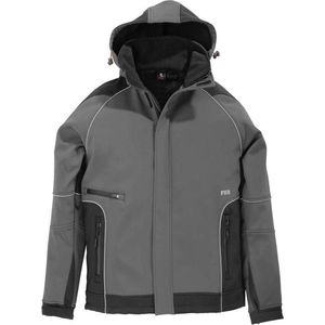 Softshelljacke walter, grau-schwarz, Gr.XL