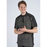 FHB Konrad Poloshirt tweekleurig Wit-Antraciet
