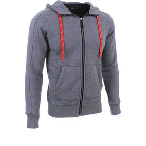 FHB Benno Sweatjack met capuchon Grijs maat XS
