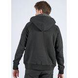 FHB - Jörg - Sweatjack - Imitatiebont - Met Capuchon