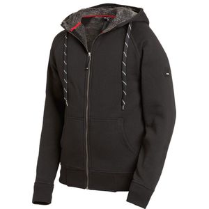 FHB - Jörg - Sweatjack - Imitatiebont - Met Capuchon
