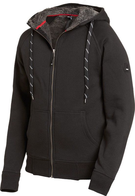 FHB - Jörg - Sweatjack - Imitatiebont - Met Capuchon