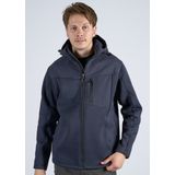 FHB Maximilian Hybrid-Softshell-Jack Marineblauw maat XS