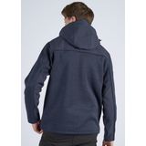 FHB Maximilian Hybrid-Softshell-Jack Marineblauw maat XS