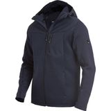 FHB Maximilian Hybrid-Softshell-Jack Marineblauw maat XS