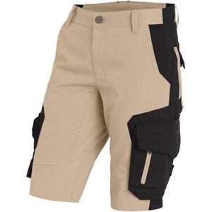 Wespornow Korte broek heren, cargo shorts met 6 zakken, werkbroek mannen, korte bermuda, wandelbroek, fietsbroek, chino, stretch, zomer, wandelshorts, MTB- broek(Indigo,M