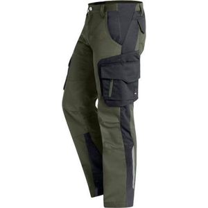 FHB Fabian Werkbroek Olijfgroen-Zwart maat 42