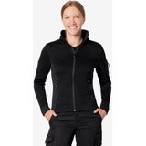 FHB Marieke Damesvest Tricotfleece Zwart maat XS