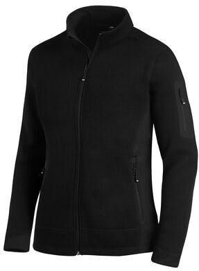 FHB Marieke Damesvest Tricotfleece Zwart maat XS