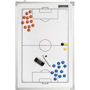 Derbystar Tactiekbord Voetbal wit 4